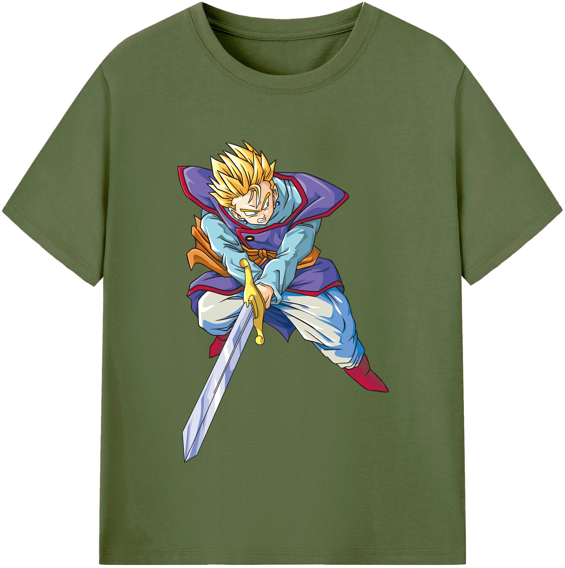 （画像用） ドラゴンボール DRAGON BALL 綿100％半袖Tシャツ（フロントプリント）